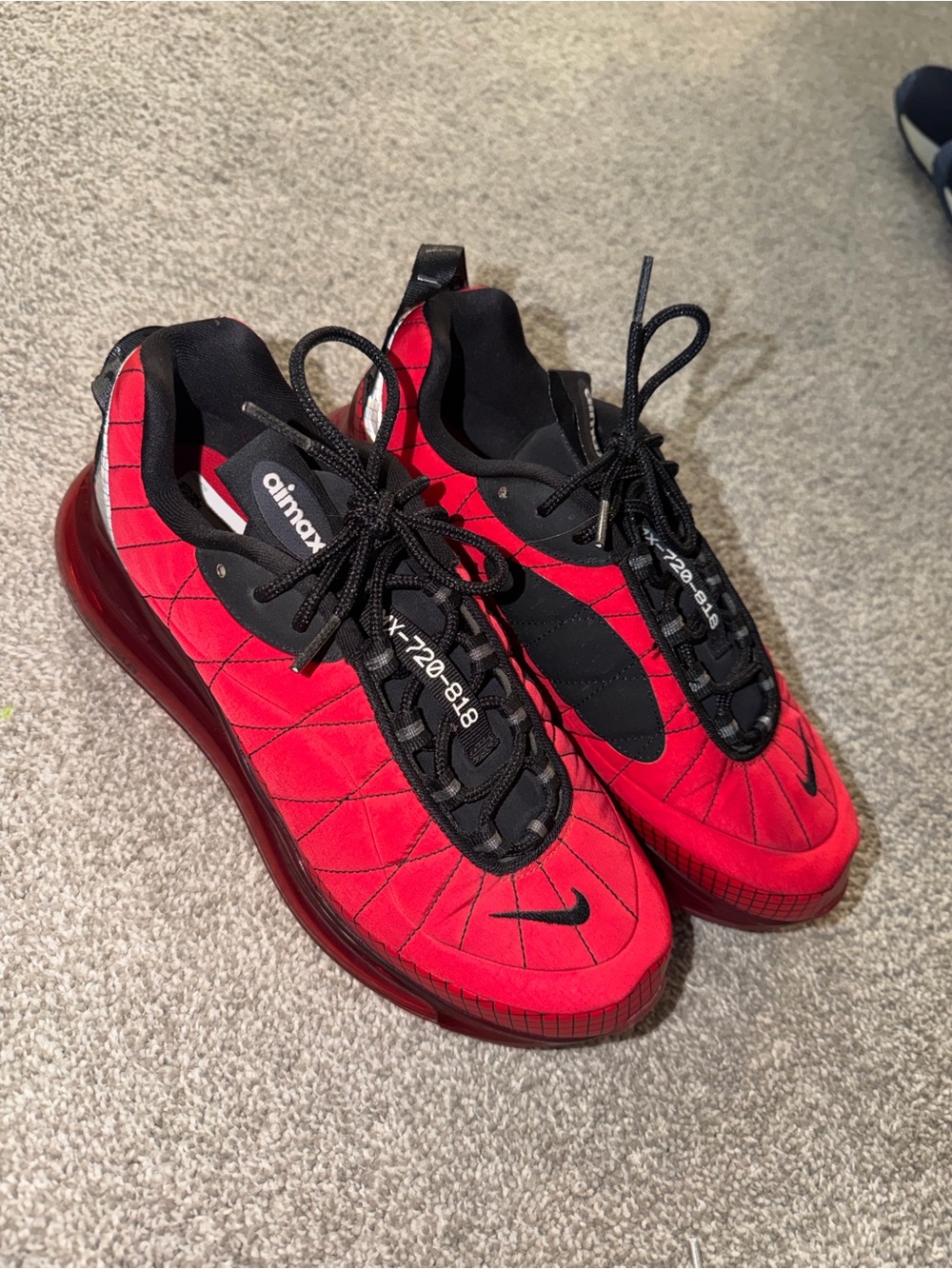 Nike Air MX-720-818 Speed Red CI3871-600 Men's Size 8.5